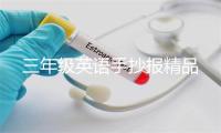 三年级英语手抄报精品