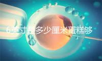 6英寸是多少厘米蛋糕够几个人